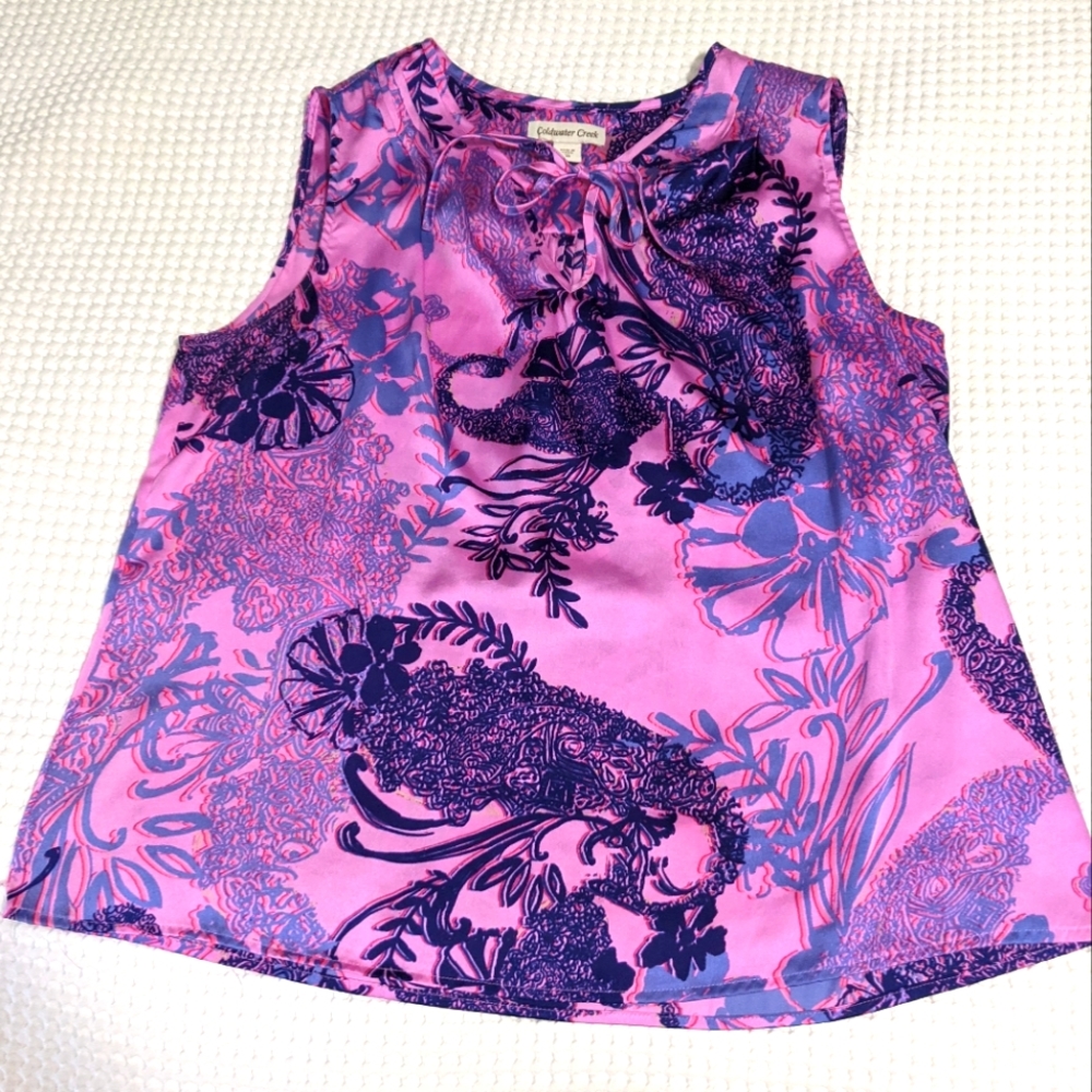 Coldwater Creek sleeveless XL 16 top